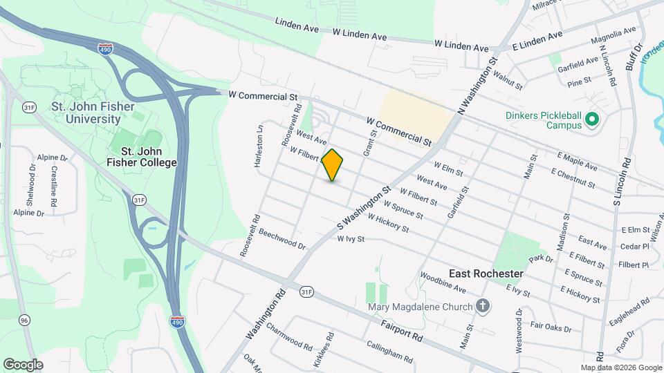 416 W Spruce St Map and Location Details