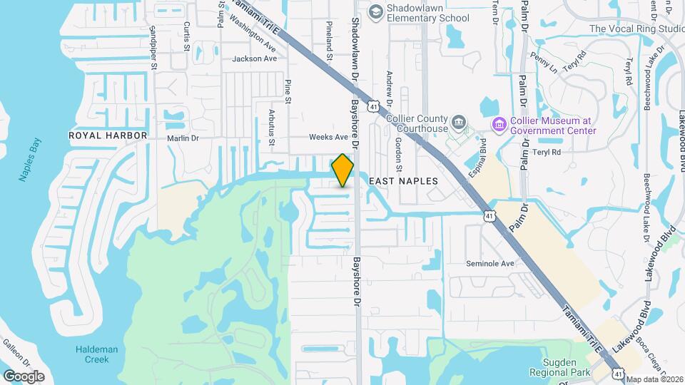 Shoreview Map and Location Details