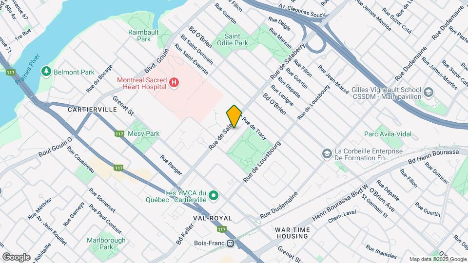 5400 De Salaberry Rue Map and Location Details