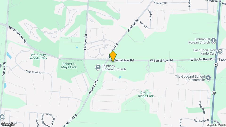 Washington Trace Land for Multifamily Dev Mapa y Detalles de la Ubicación