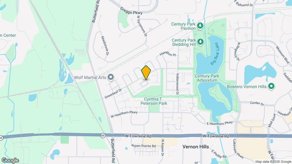 1010 Hayes Ct Map and Location Details