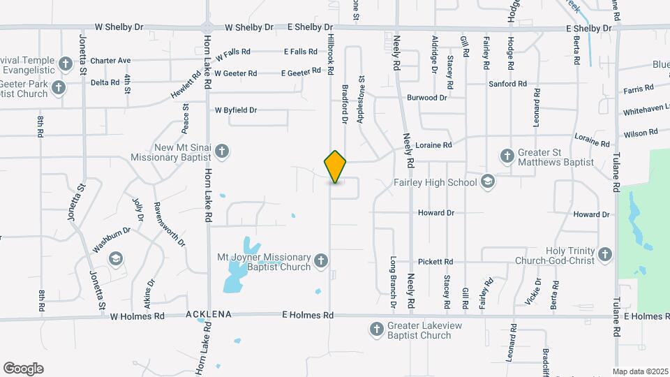 4966 Hillbrook Rd Map and Location Details
