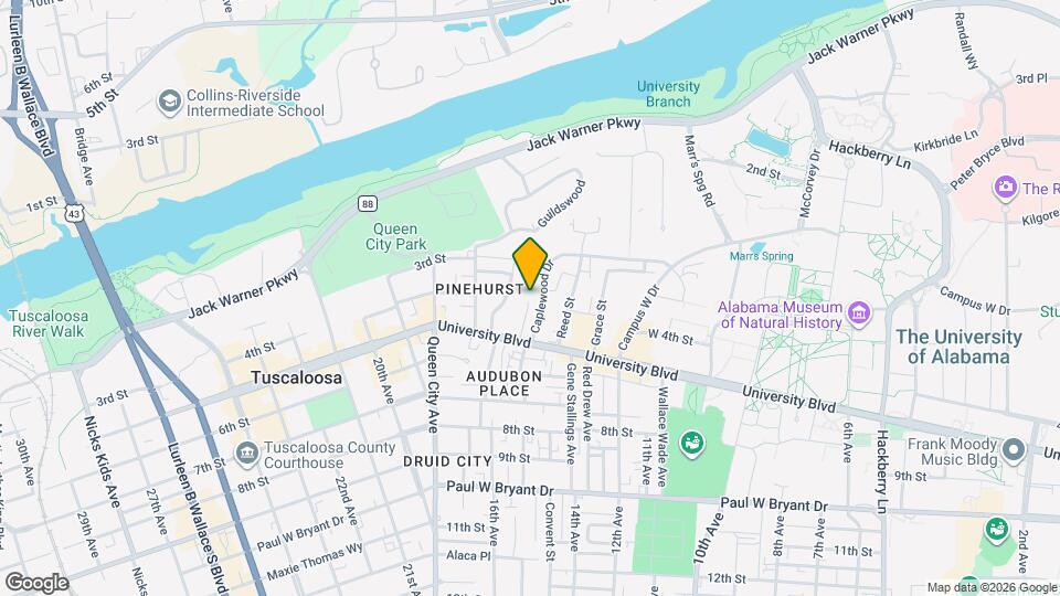 408 15th Ave Map and Location Details