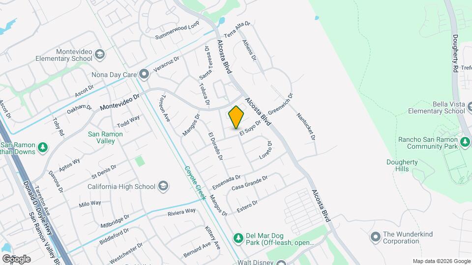 3267 El Suyo Dr Map and Location Details