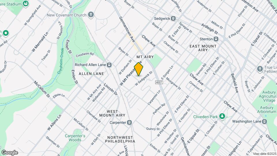 7021 Mower St Map and Location Details