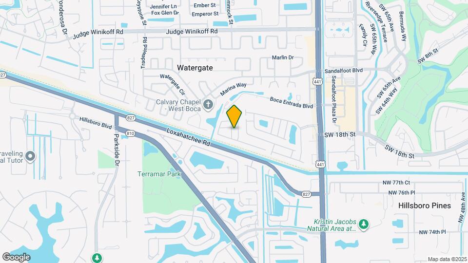 10548 Boca Entrada Blvd Map and Location Details