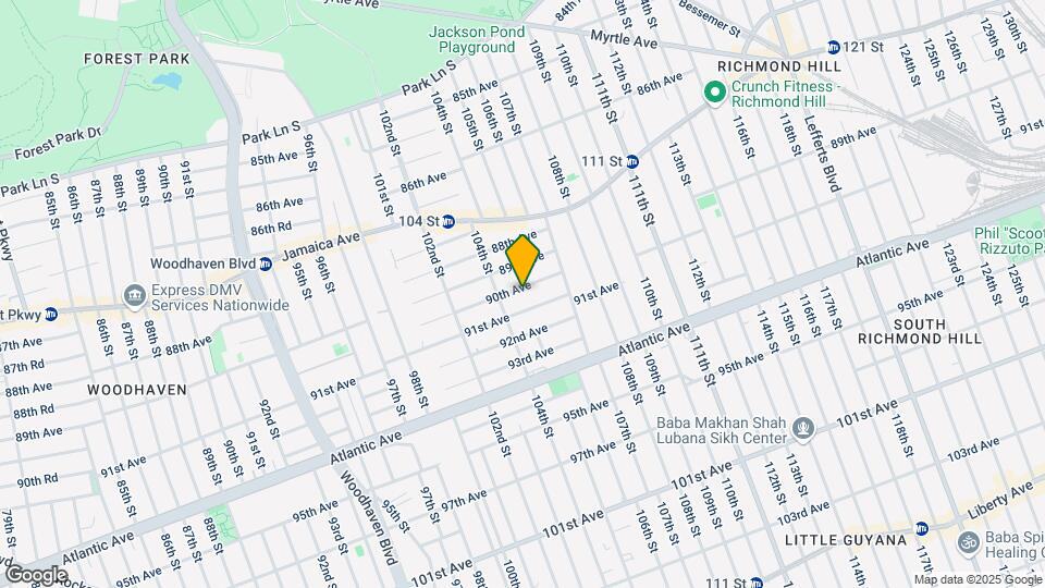 104-24 90th Ave Mapa y Detalles de la Ubicación