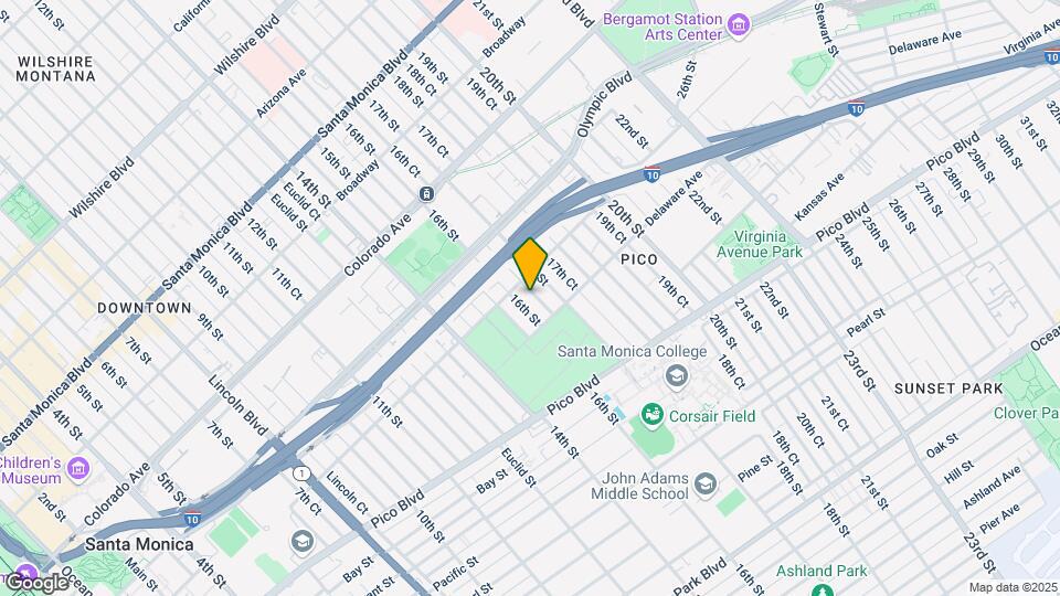 1817 16th St Mapa y Detalles de la Ubicación