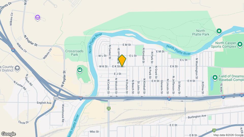 231 E K St Map and Location Details