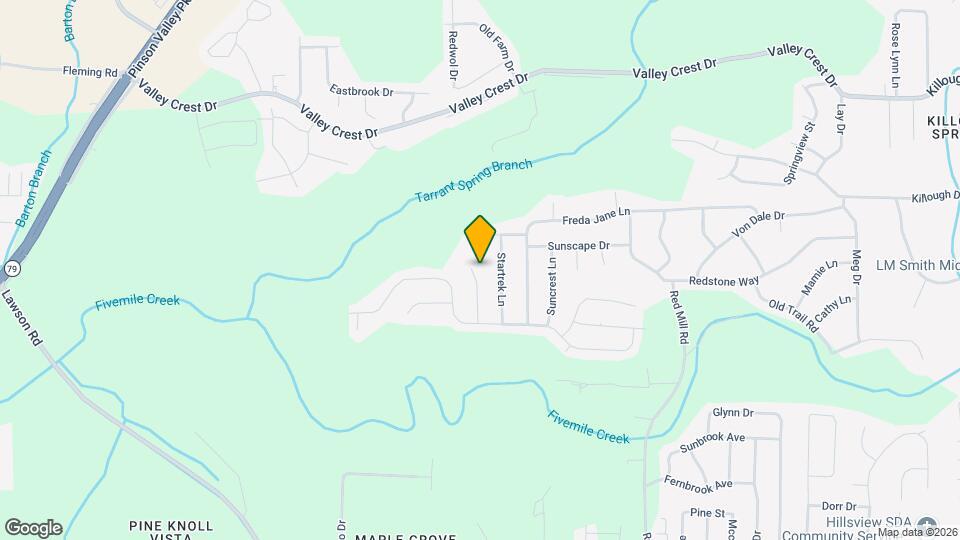 1117 Moonglow Cir Map and Location Details