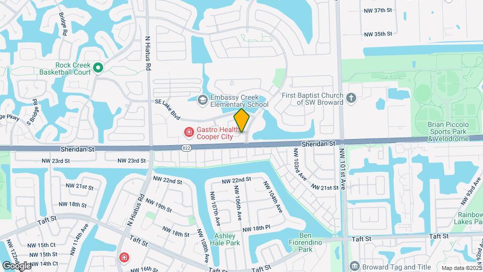 2551 E Saratoga Dr Map and Location Details