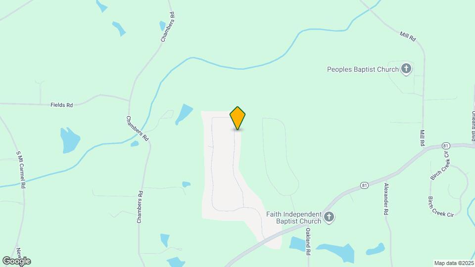 555 N Oakland Cir Map and Location Details