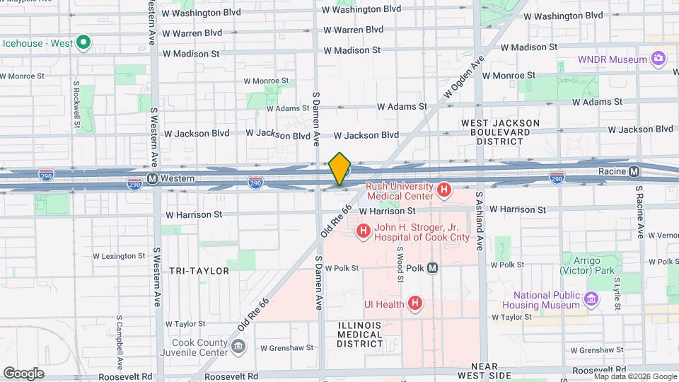 1937 W Congress Pkwy Map and Location Details