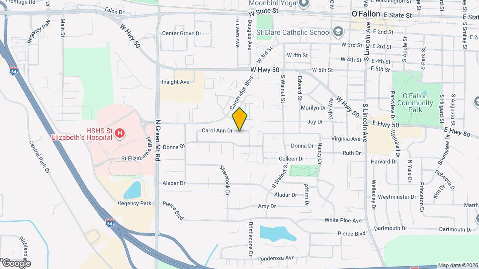 611 Carol Ann Dr Map and Location Details