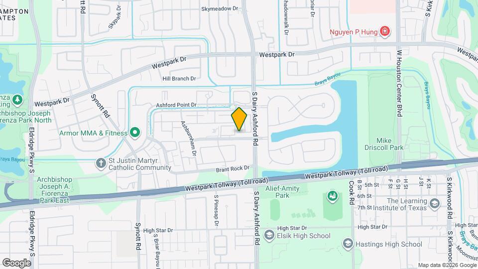 12543 S Ashford Villa Ln Map and Location Details