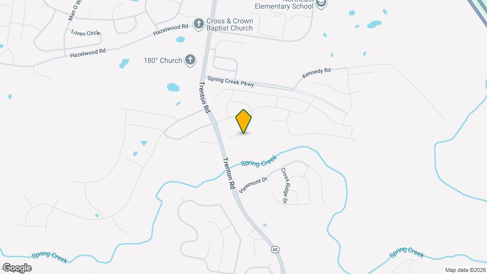 1157 Belvoir Ln Map and Location Details