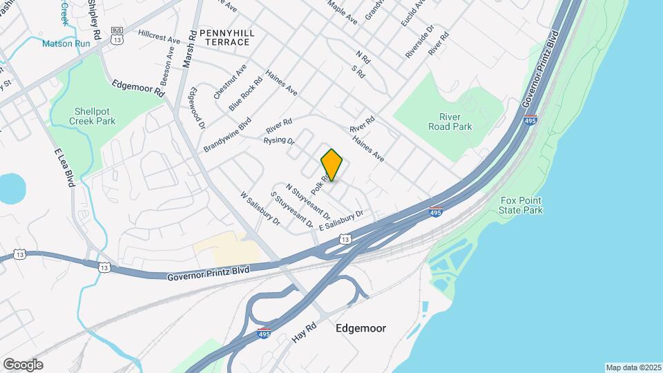 14 S Rodney Dr Mapa y Detalles de la Ubicación