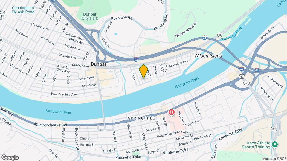 109 7th St Map and Location Details