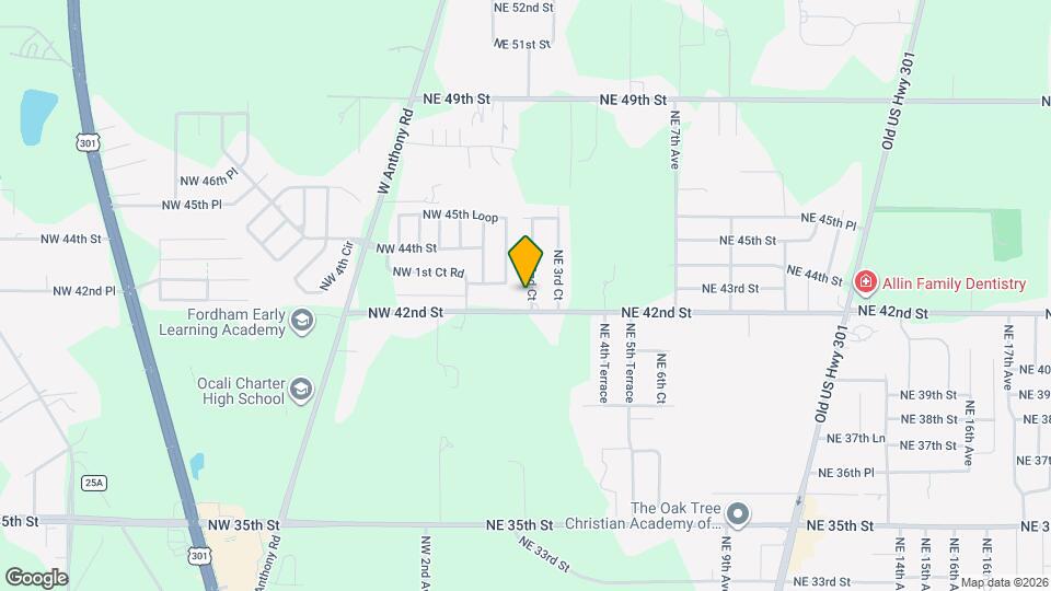 4250 NE 2nd Ct Map and Location Details