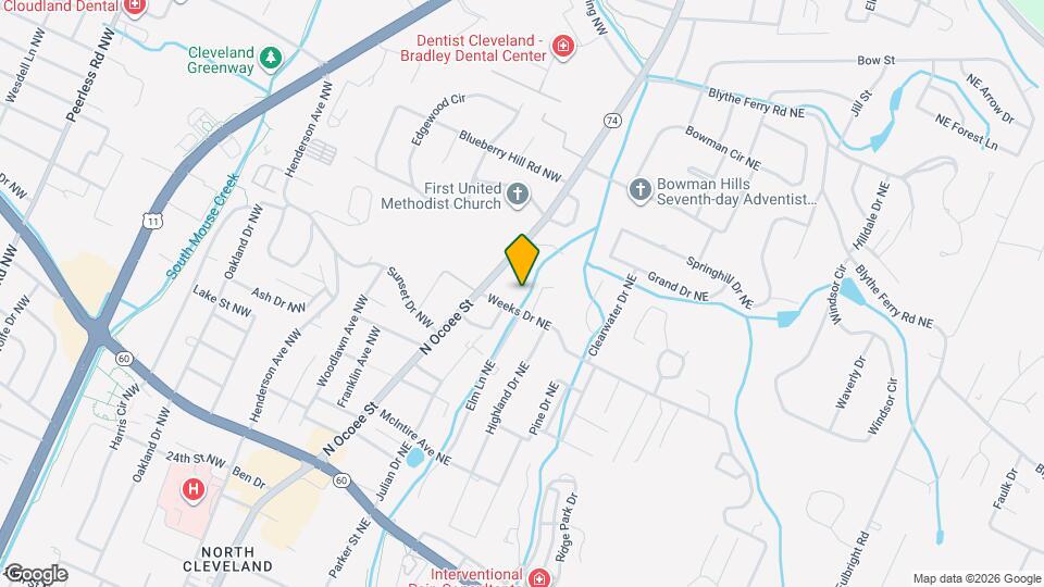 213 Weeks Dr NE Map and Location Details