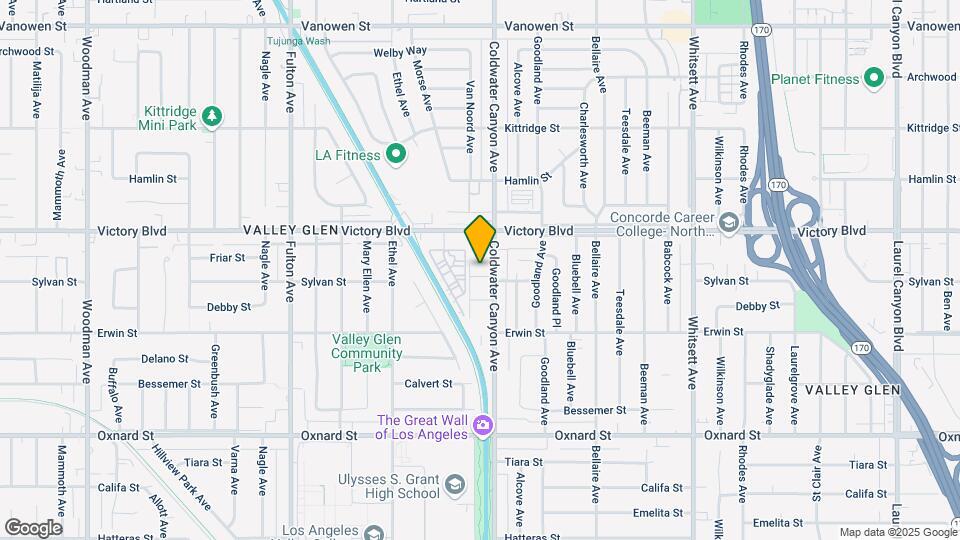 6259-6301 Coldwater Canyon Ave Map and Location Details