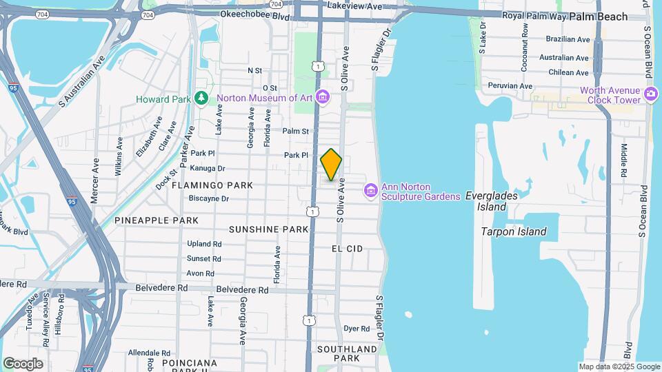 319 Flamingo Dr Map and Location Details
