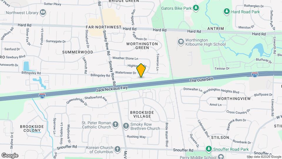 1715 Park Village Dr Map and Location Details
