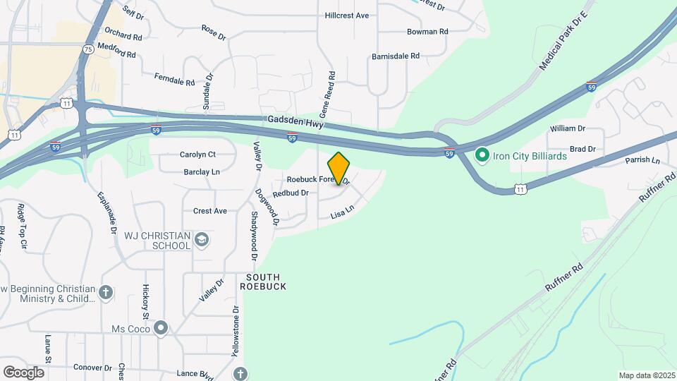 618 Rebecca Rd Mapa y Detalles de la Ubicación