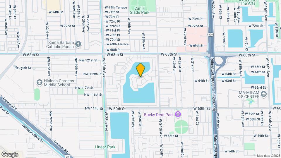 2524 W 65th St Map and Location Details
