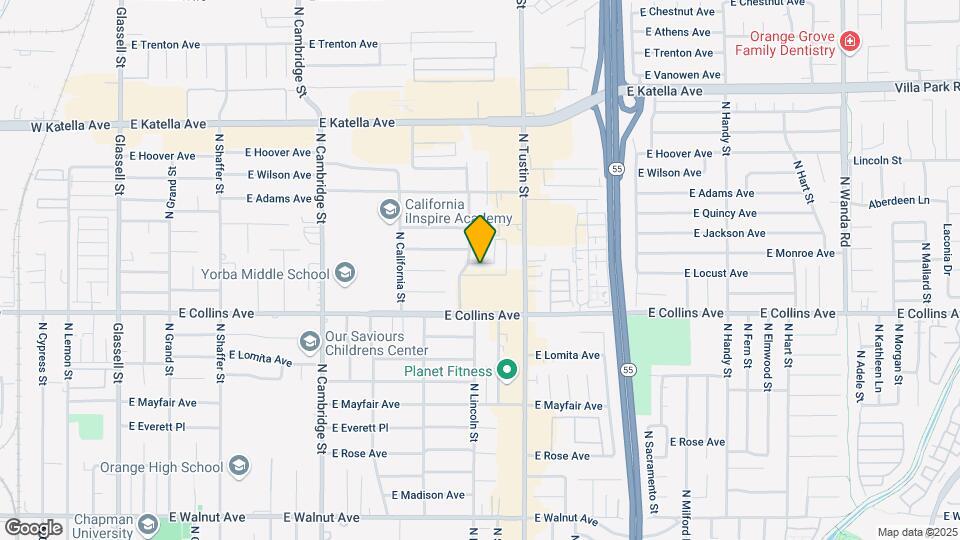 1440 E Locust Ave Mapa y Detalles de la Ubicación
