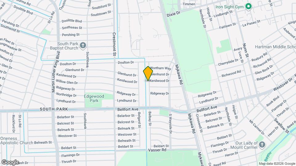 7658 Belbay St Map and Location Details