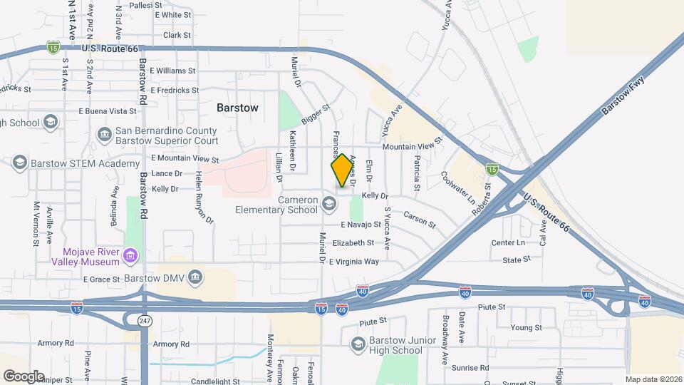 751 Frances Dr Map and Location Details