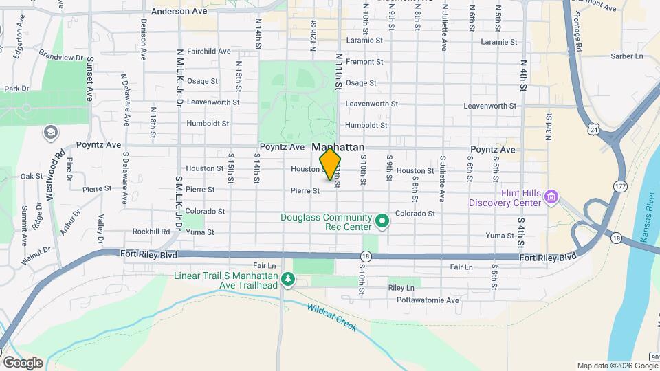 1104 Pierre St Map and Location Details