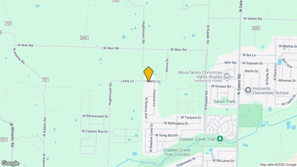 4243 W Lierly Ln Map and Location Details