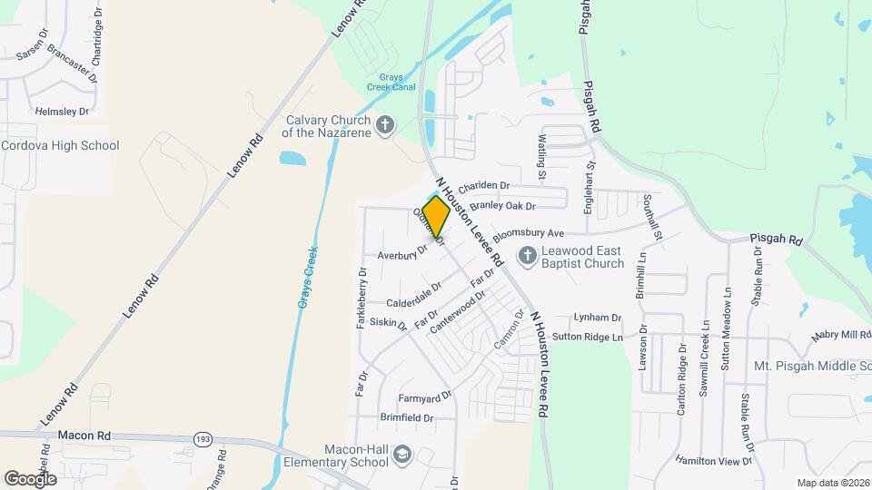 9885 Averbury Dr Mapa y Detalles de la Ubicación