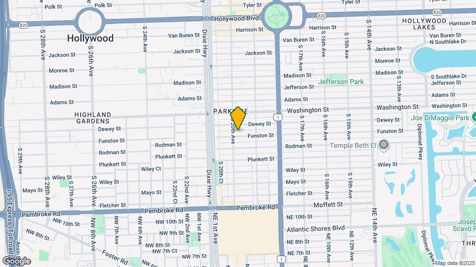 1949 Funston St Map and Location Details