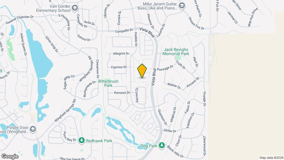 3911 Hazy Swale Way Map and Location Details