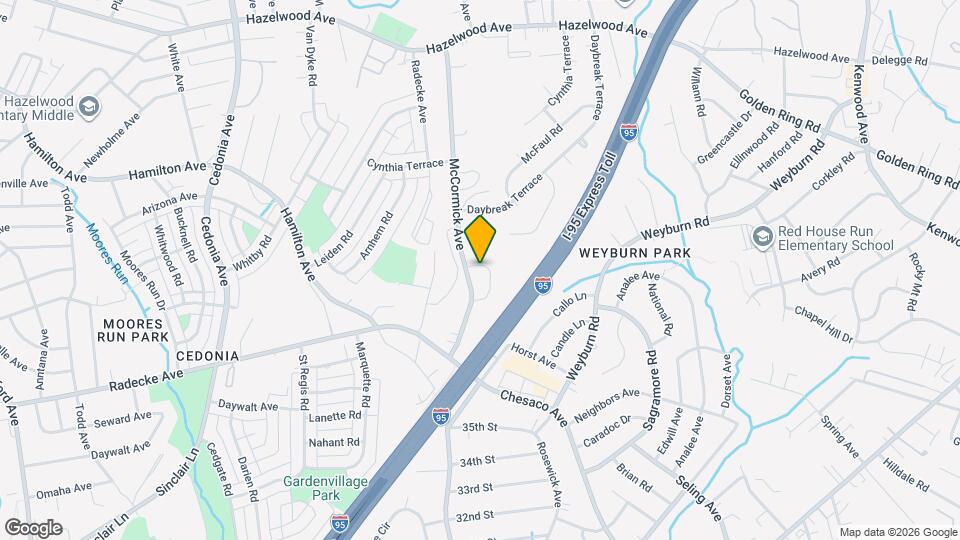 8122 Bartholomew Ct Map and Location Details