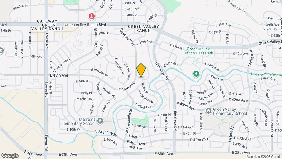 4499 Genoa St Map and Location Details