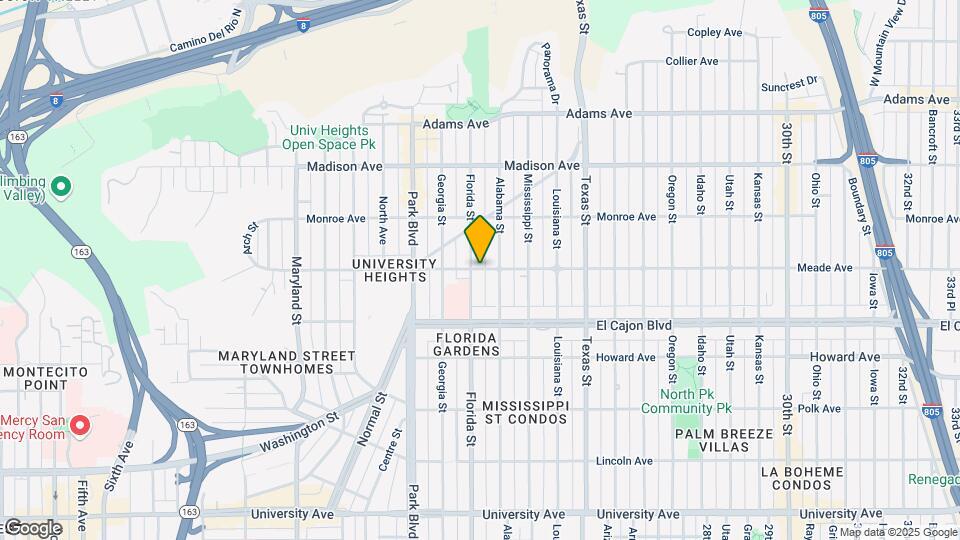 2015 Meade Ave Map and Location Details