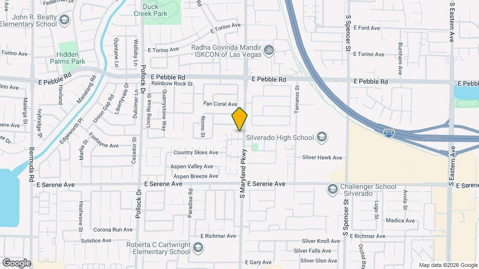 1194 Stormy Valley Rd Map and Location Details