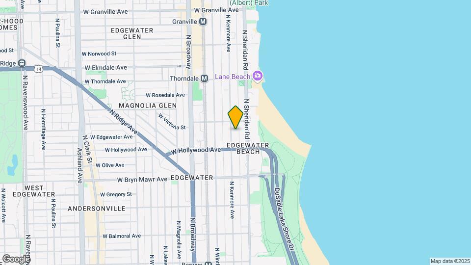 Edgewater Apartments Map and Location Details