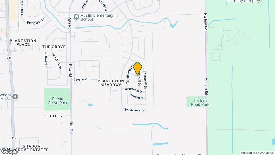 935 Holly Hall Dr Map and Location Details