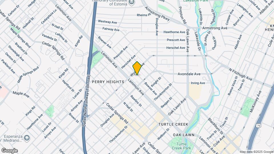 4223 Bowser Ave, Unit B Mapa y Detalles de la Ubicación
