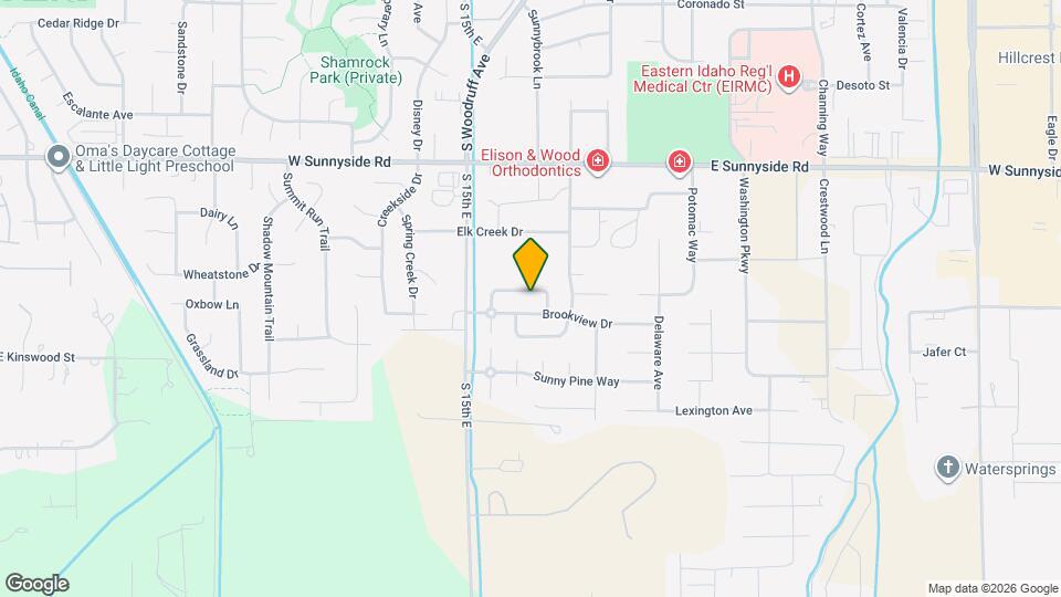 1624 Summer Way Map and Location Details