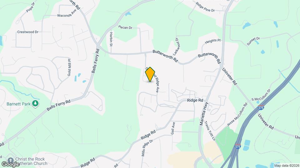 836 Topaz Valley Map and Location Details