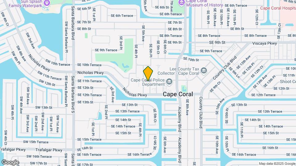 1106 SE 5th Pl Map and Location Details
