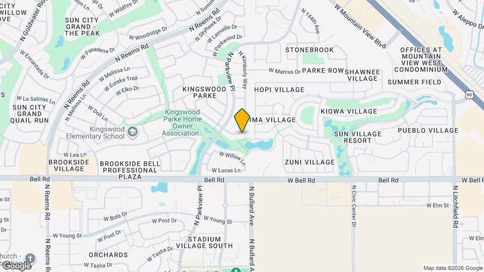 14707 W Lupine Ln Map and Location Details