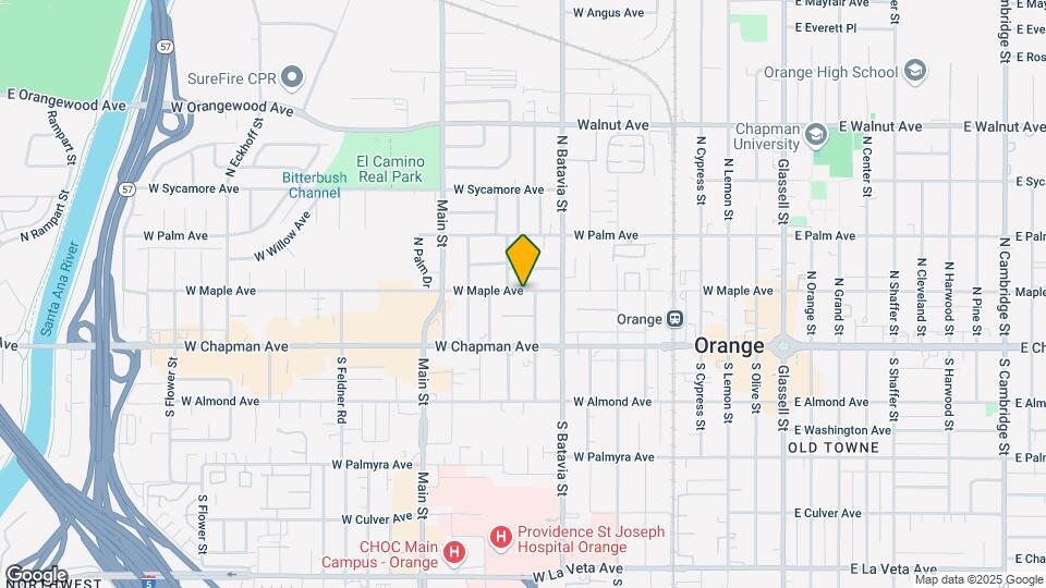 1018 W Maple Ave Mapa y Detalles de la Ubicación