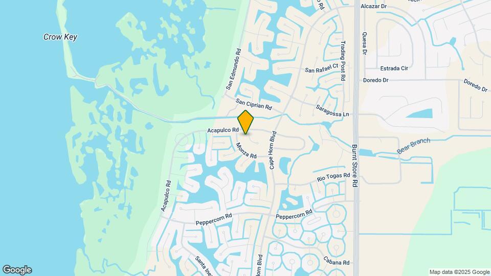 17007 Ginger Ln Map and Location Details